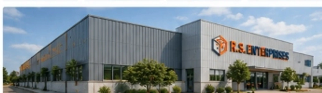 R.S. Enterprises modern manufacturing plant facility exterior