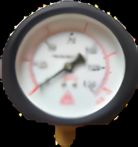 Pressure Gauge (Glycerin Filled 0–10 Bar)