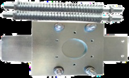 Slide Gate Assembly with Stud & Spring